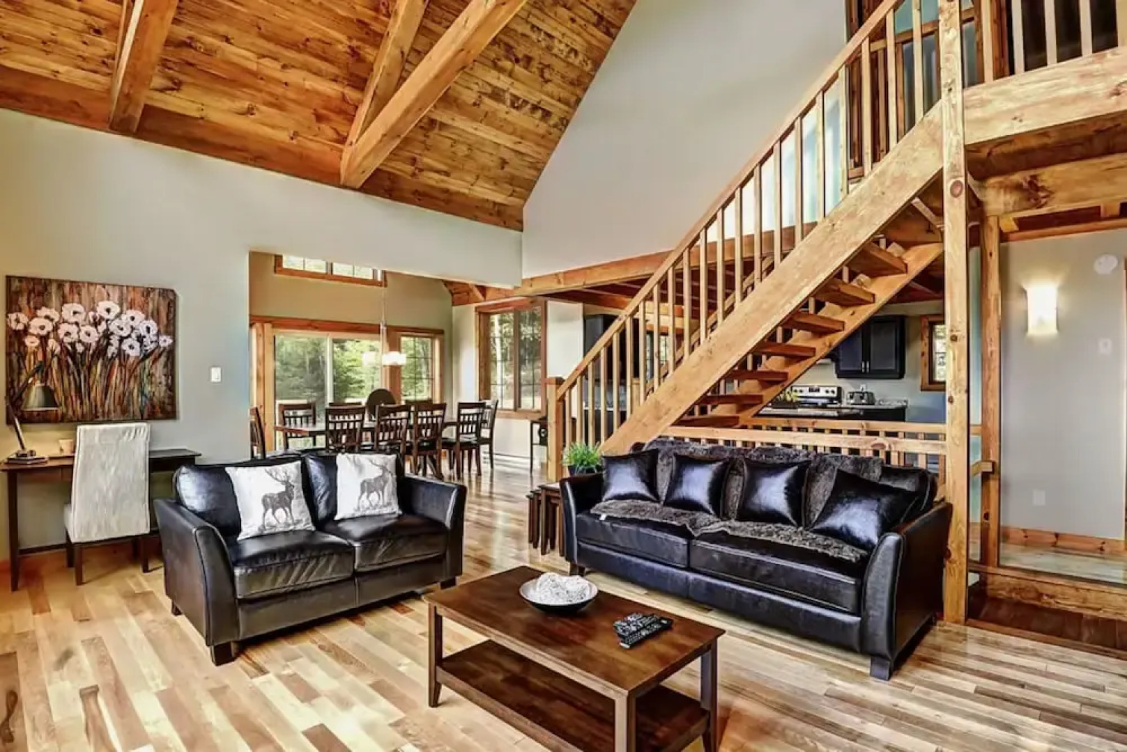 Luxueux chalets à louer à Stoneham