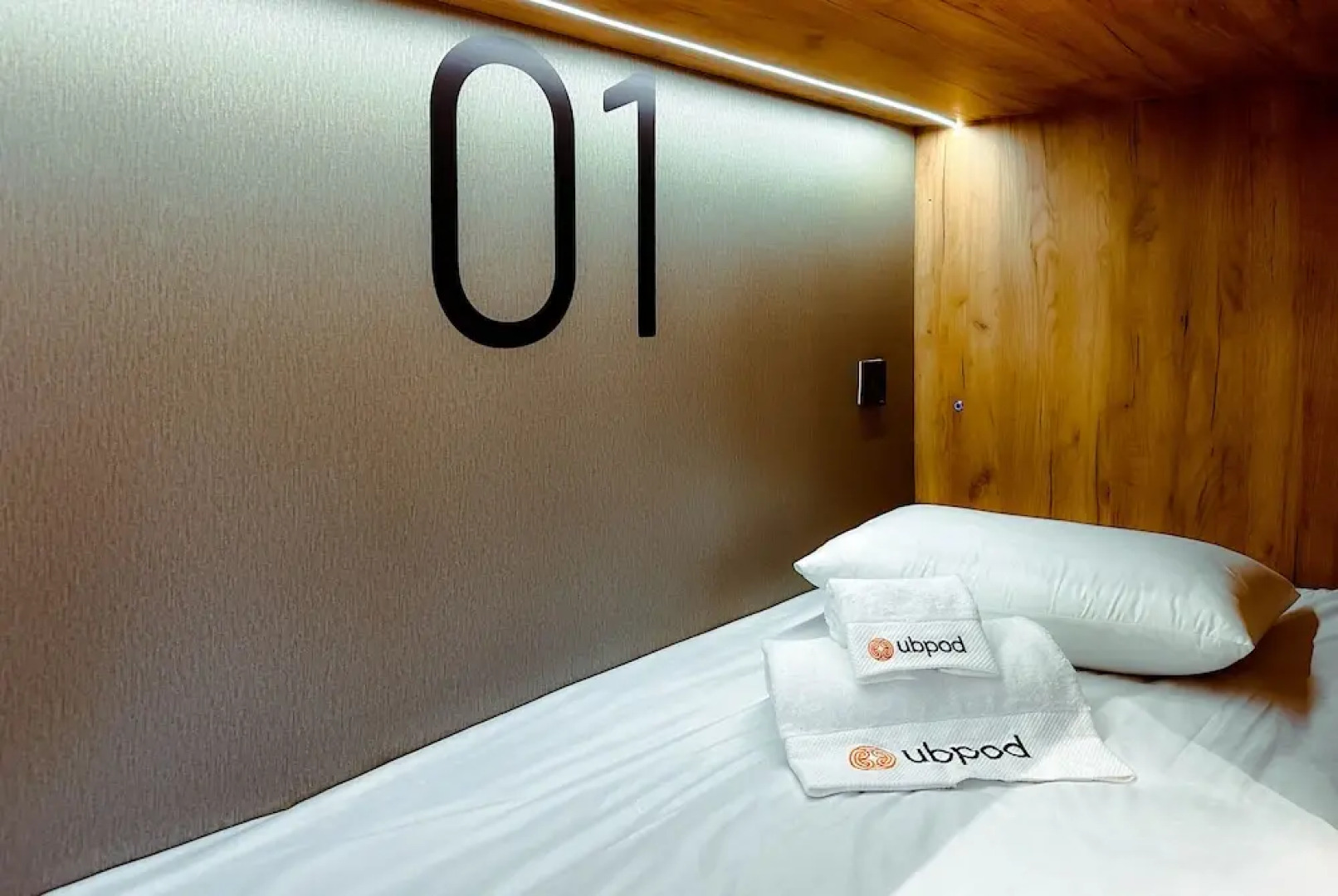 UBPOD capsule hotel in Mongolia