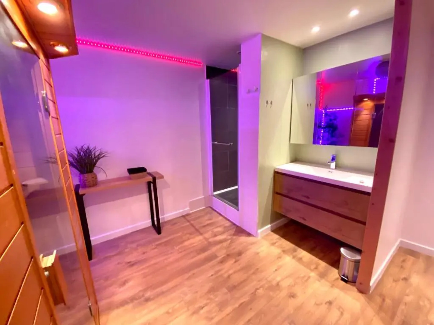 COSY & SPA Appartement Luxe JACUZZI SAUNA Suite Cristal