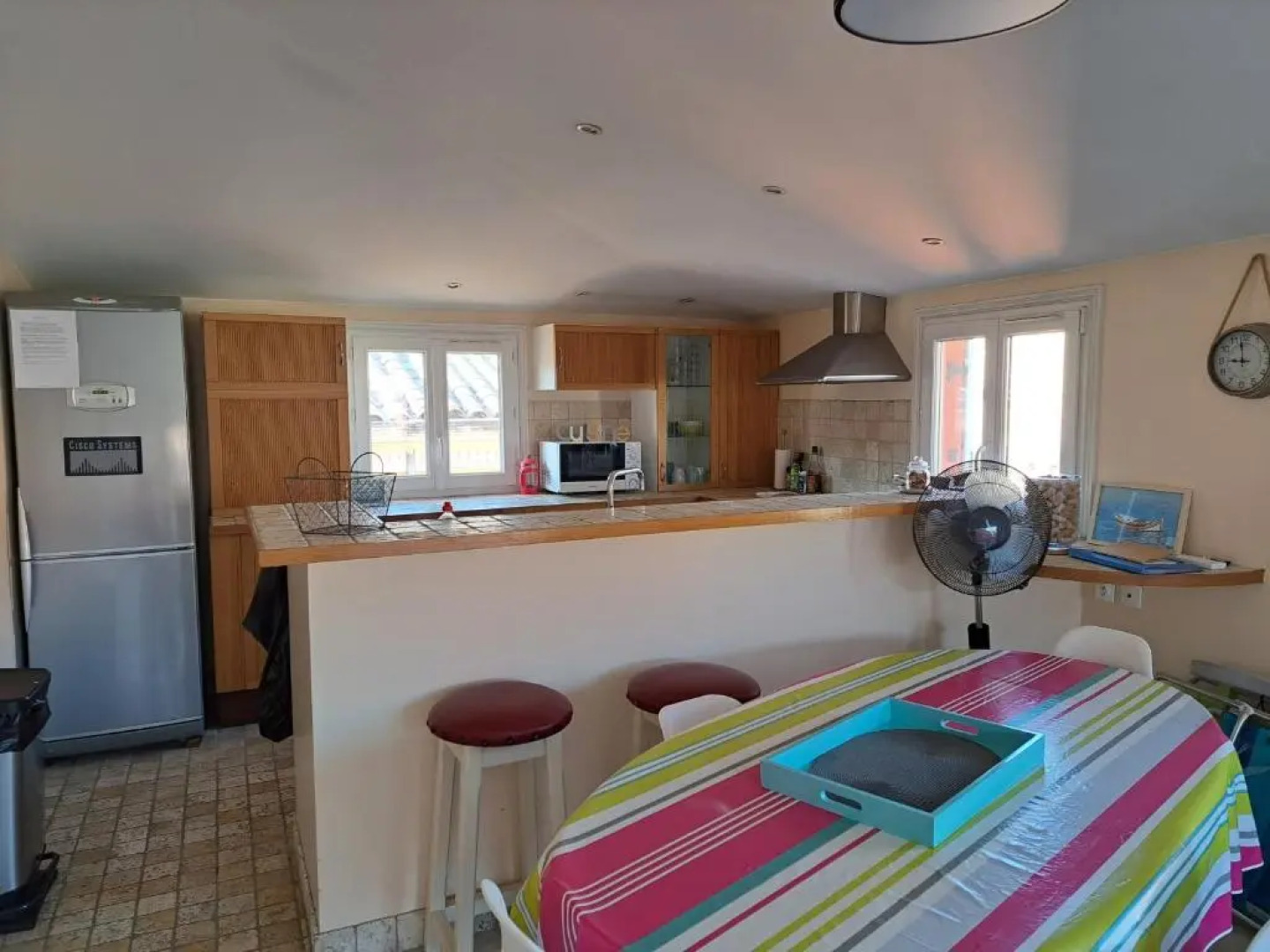 La tropezienne, Duplex 73 m2, 100 m du port, climatisation, grande terrasse