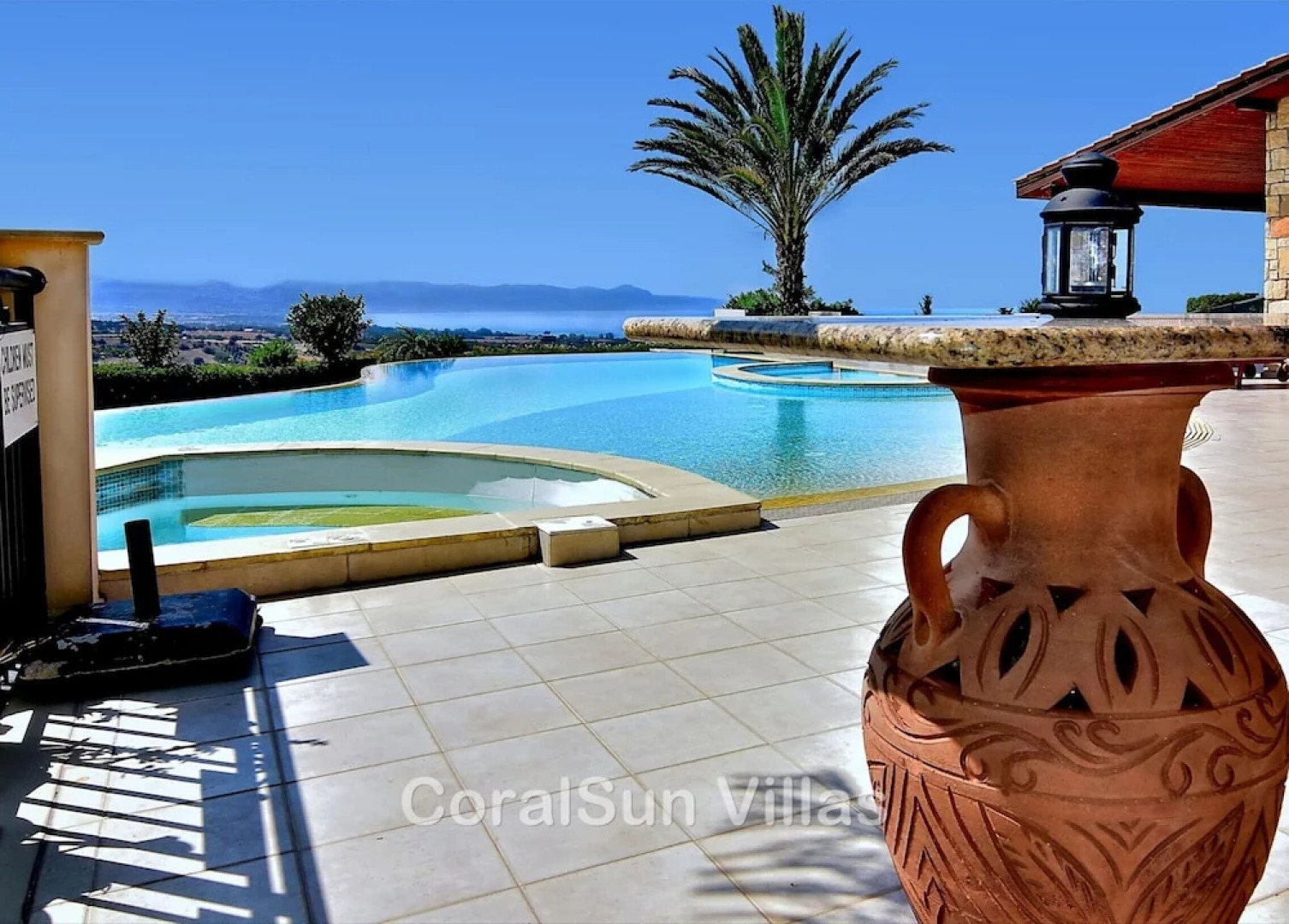 Amazing Luxury Villa, Enormous Heated Pool Jacuzzi, Gym, Games Room In Paphos,