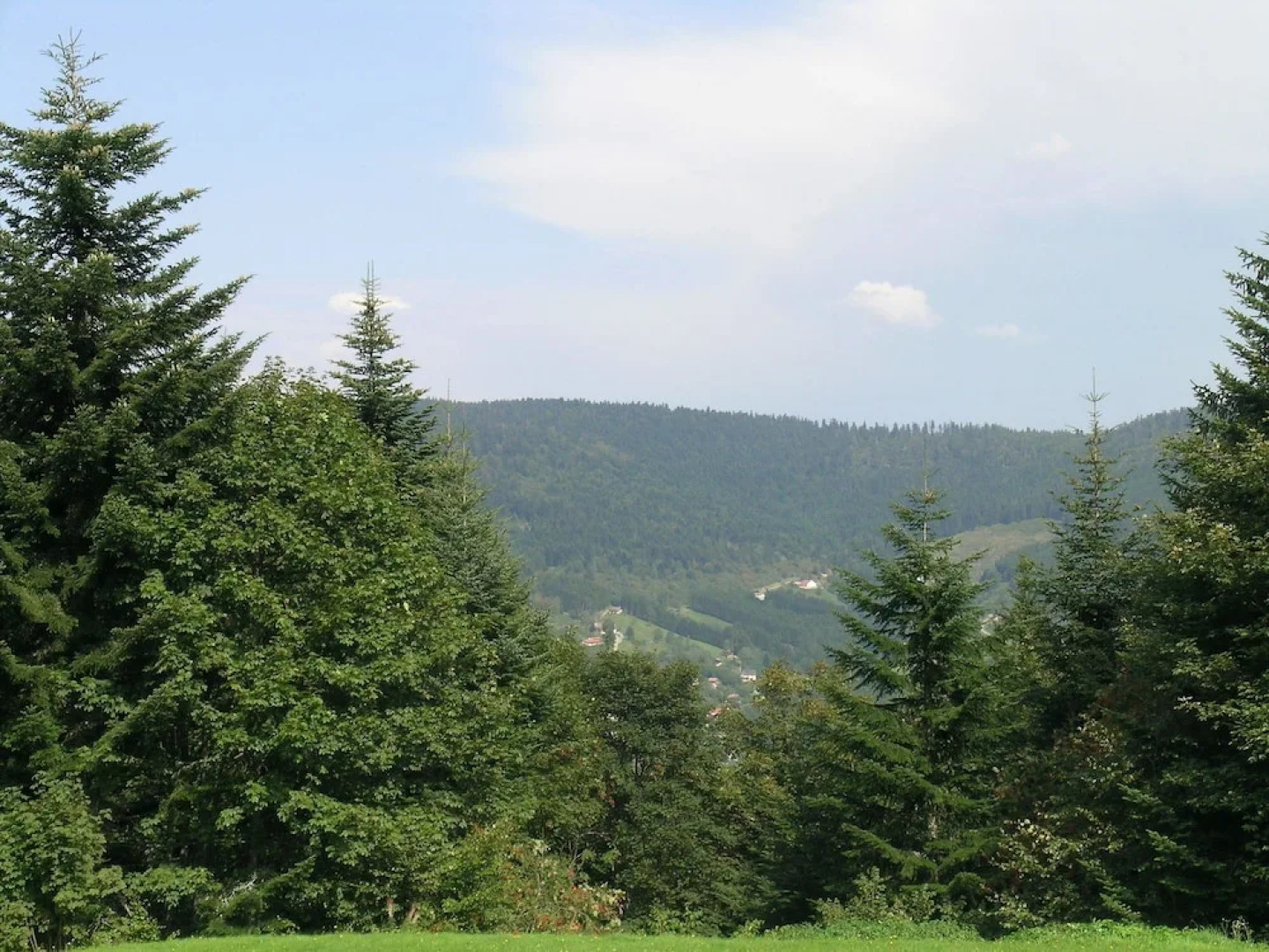 Quaint Chalet in Ventron With Roofed Terrace