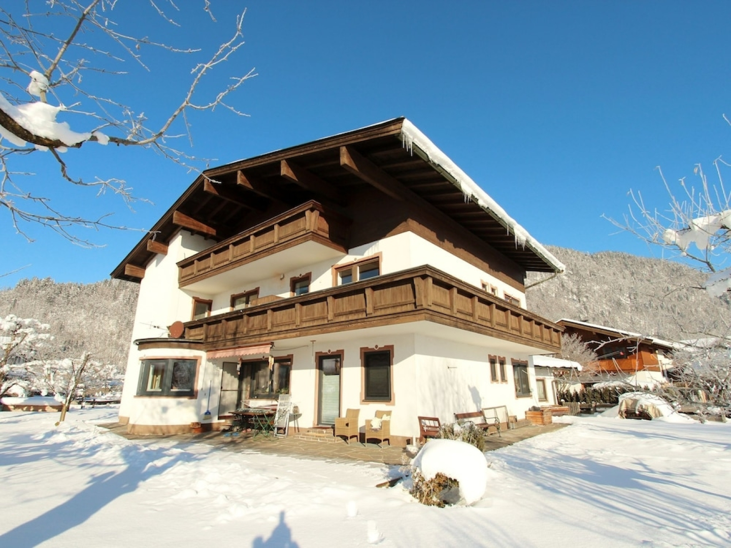 Sunlit Apartment near Ski Area in Tyrol