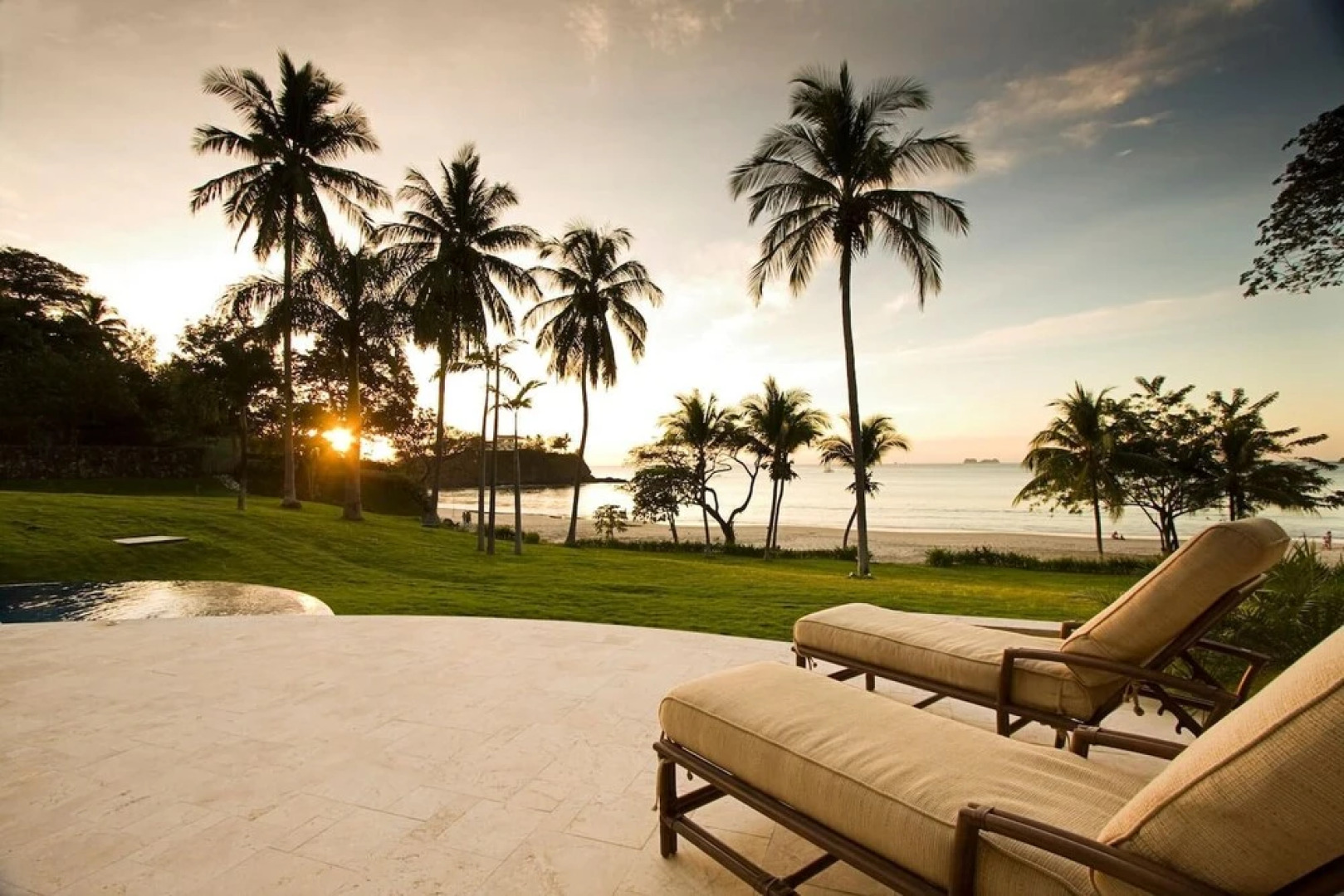 Spectacular Mediterranean-Style Mansion with Beachfront Views in Playa Flamingo