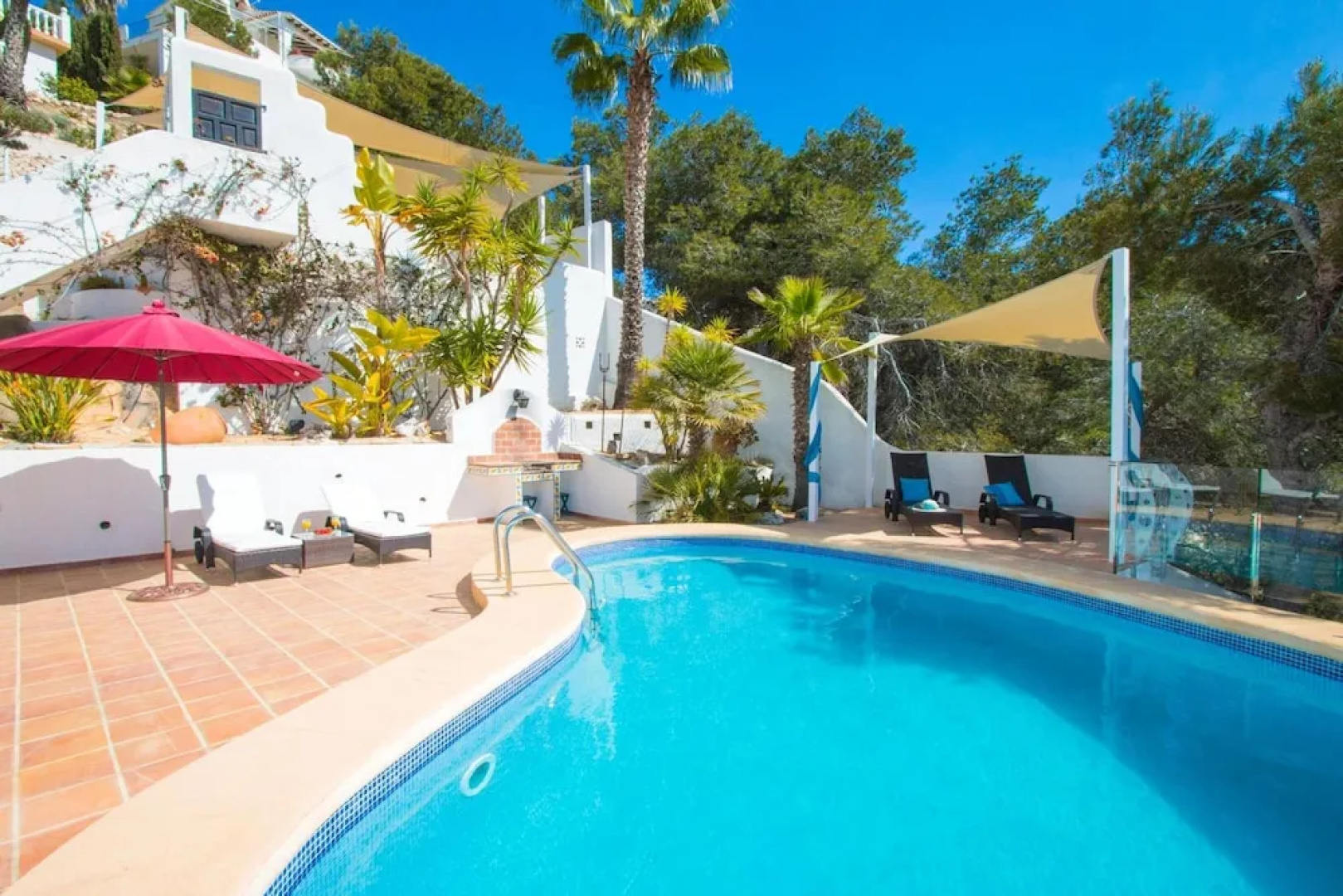 House With 3 Bedrooms in Teulada, With Wonderful sea View, Private Poo