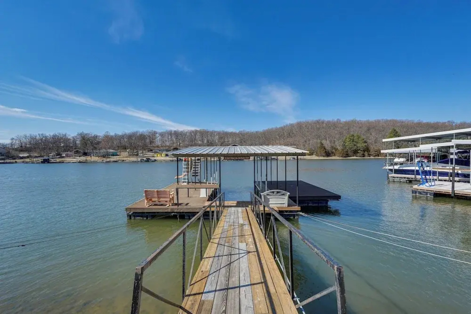 Private Dock: Lakefront Sunrise Beach Home
