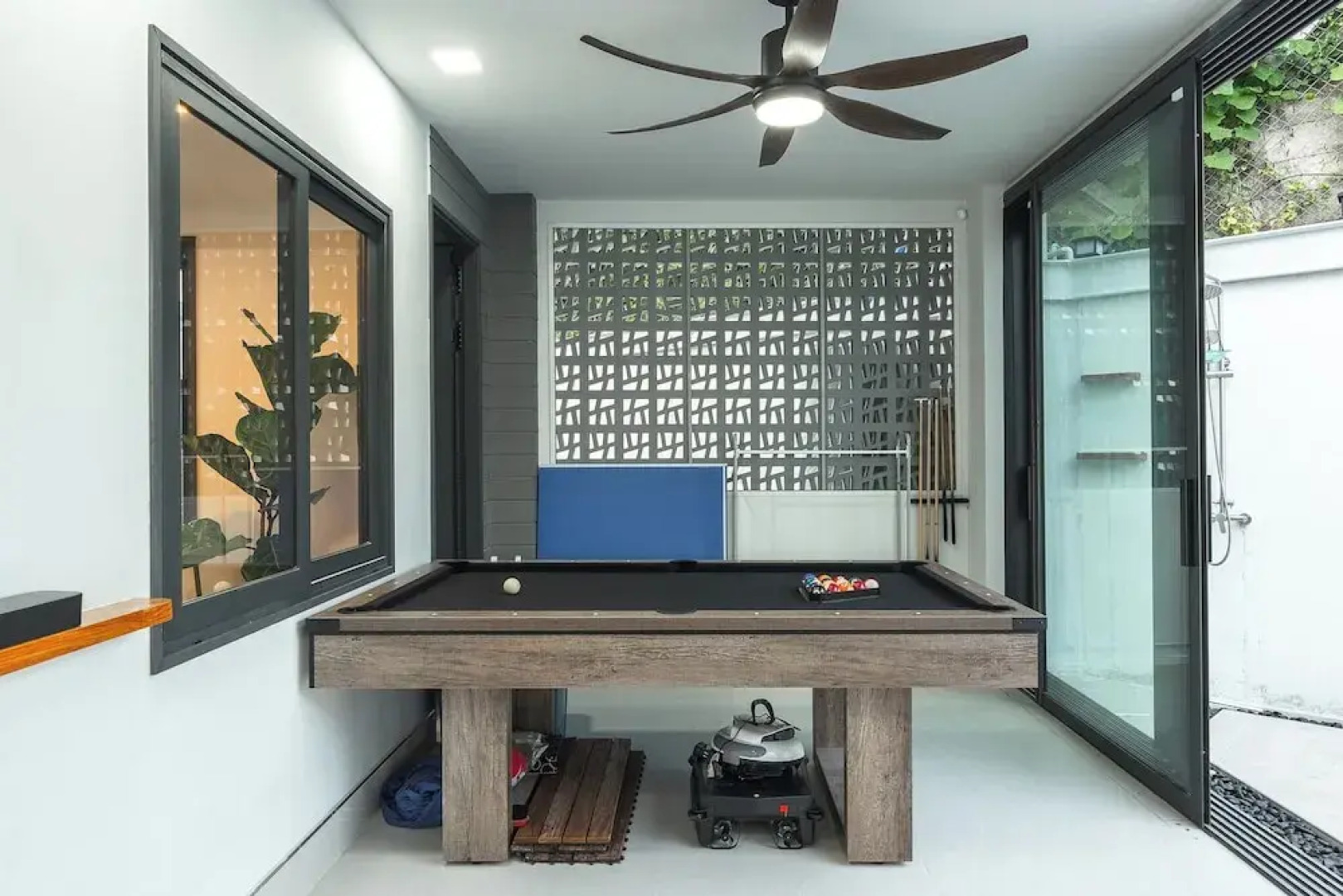 Pool Villa  Bathtub  Pool Table V215