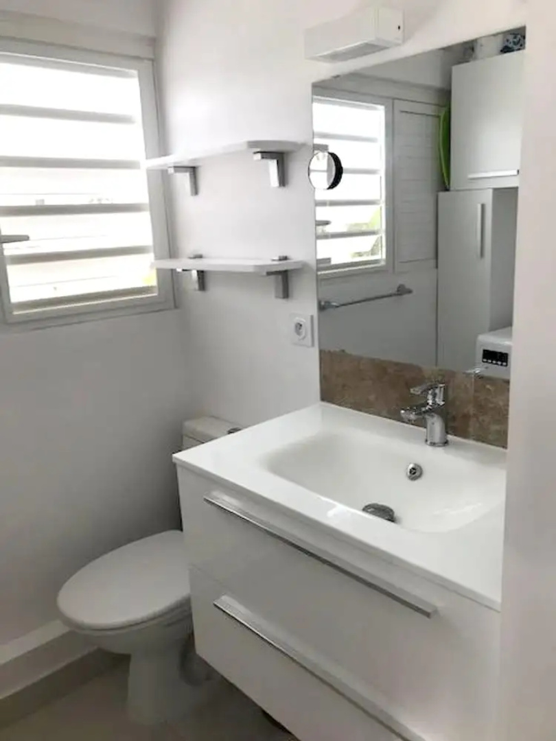 Studio in Sandy Ground, With Wonderful sea View, Pool Access, Enclosed Garden - 50 m From the Beach