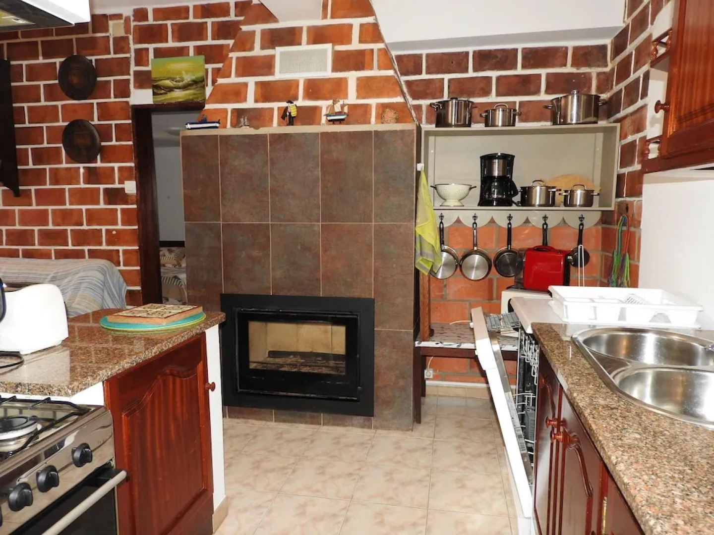 House With one Bedroom in Almograve, With Wonderful sea View, Furnished Terrace and Wifi Near the Beach