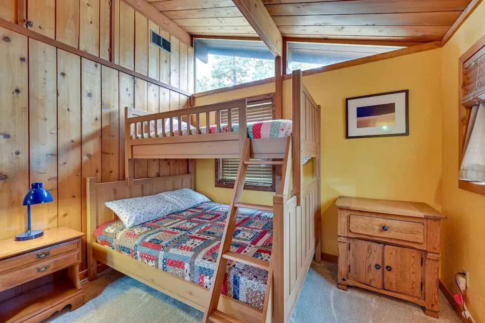 Cozy Munds Park Cabin w/ Fireplace & Deck!