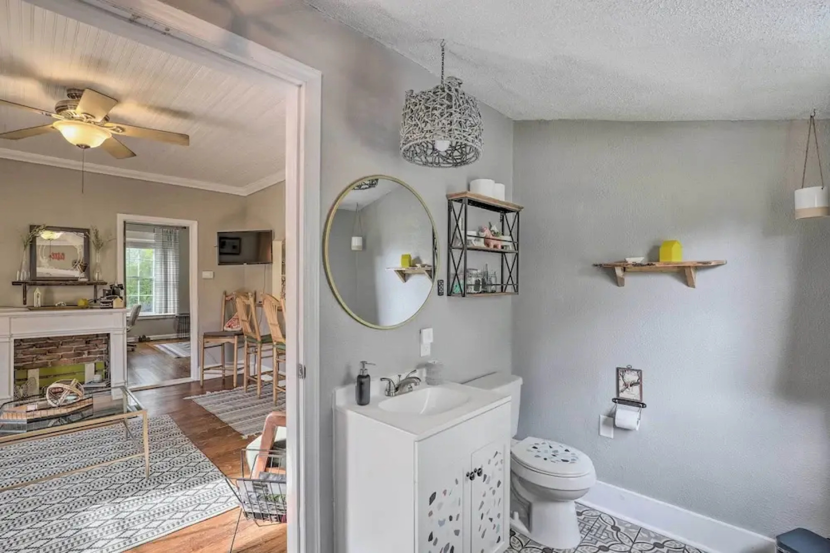 Stylish Woodfin Home w/ Backyard & Fire Pit