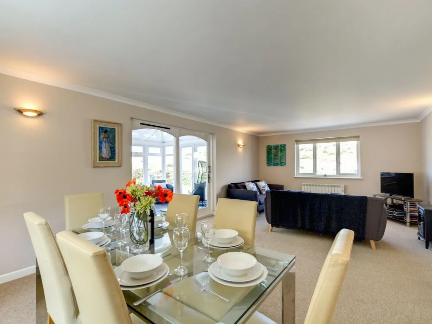 Beautiful Holiday Home in Mawgan Porth With Garden