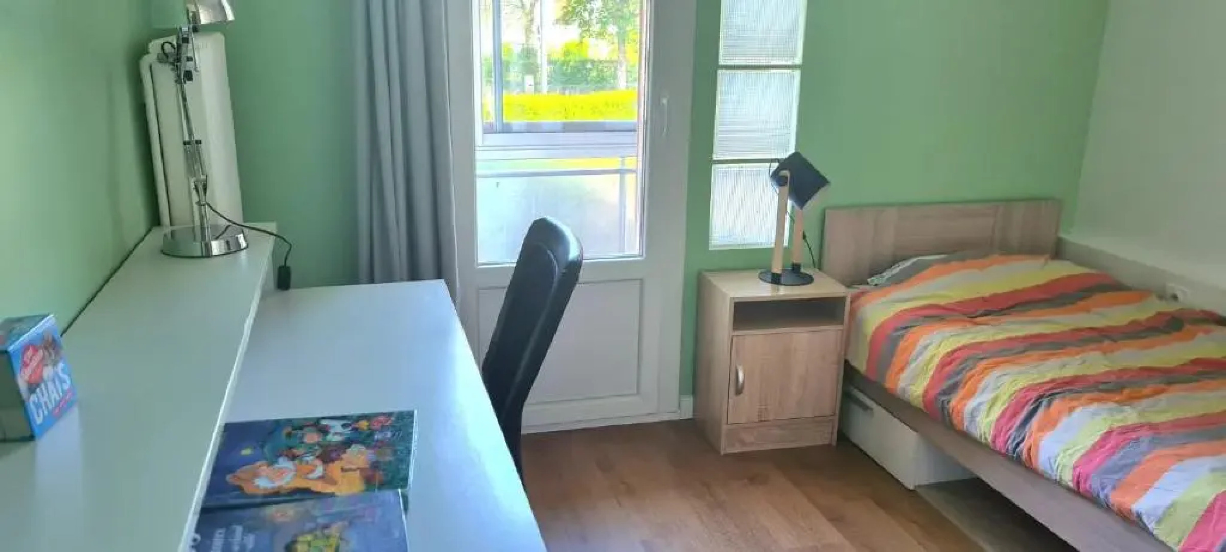 Pom'Verte-près du centre-ville et du lac -parking gratuit