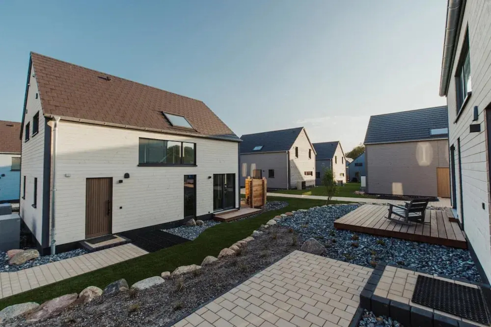 Skandinavisch Eingerichtetes Familienferienhaus