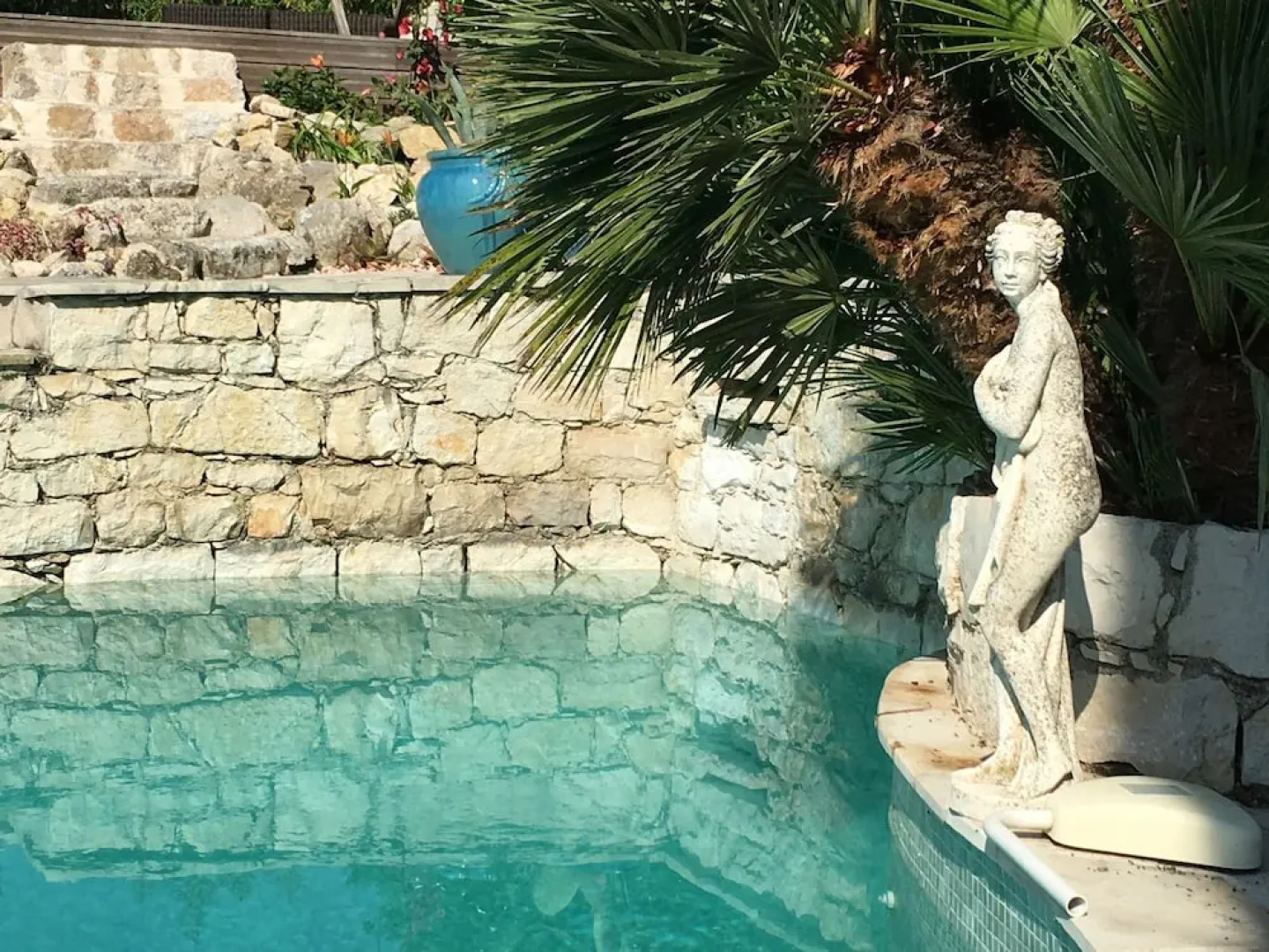 Stone Villa in Saint-jeannet With Roofed Terrace and Garden