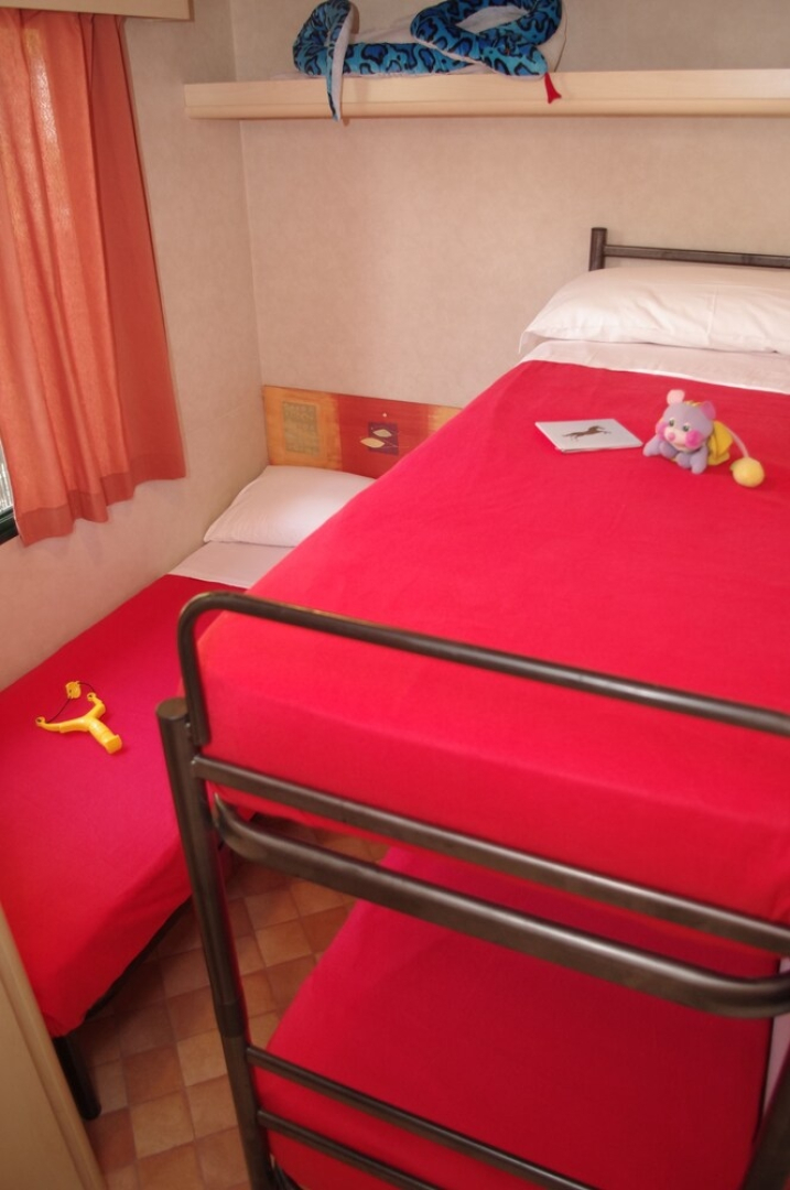 Happy Camp mobile homes in Füred Camping