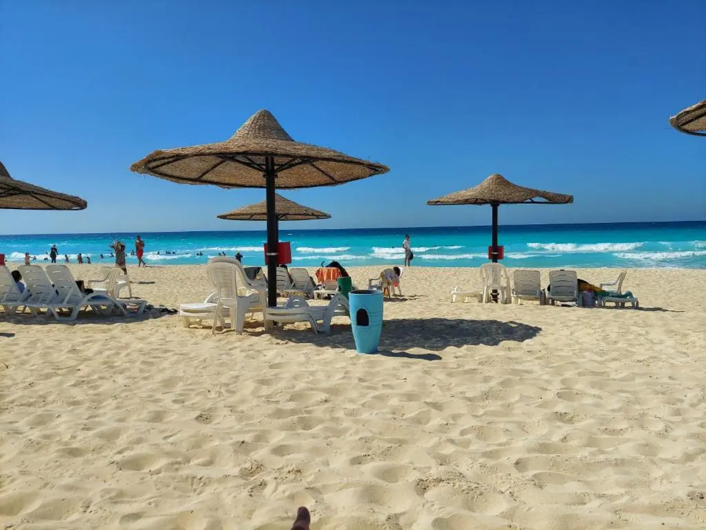 Amwaj North coast chalet in 1st floor families only