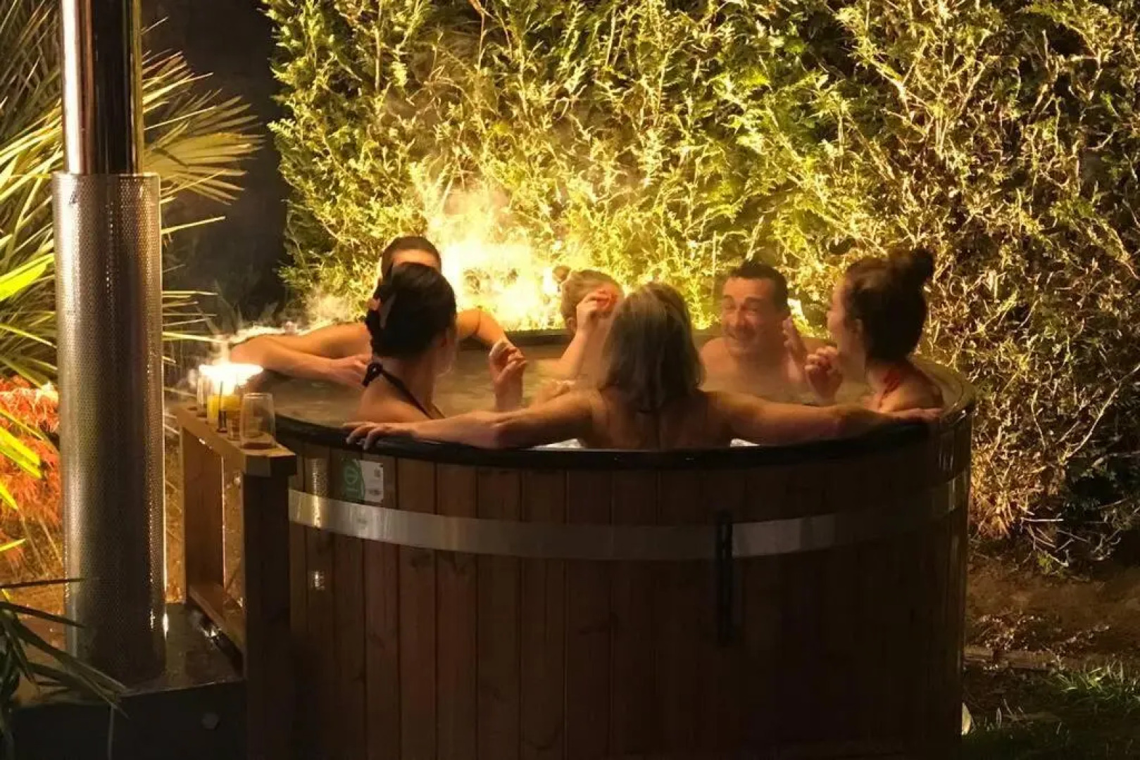 Appart avec jardin + SPA Nordique + proche c.ville