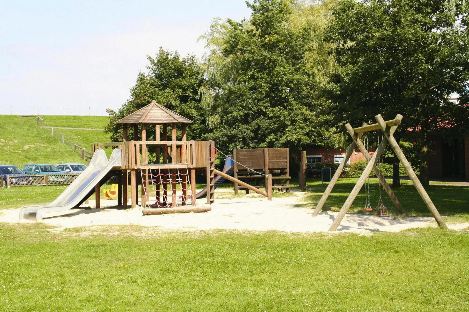 Apartment in Burhave with a shared pool