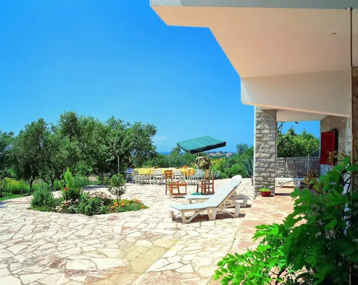 Apartment With 3 Bedrooms in Agios Ilias, With Wonderful sea View, Enc