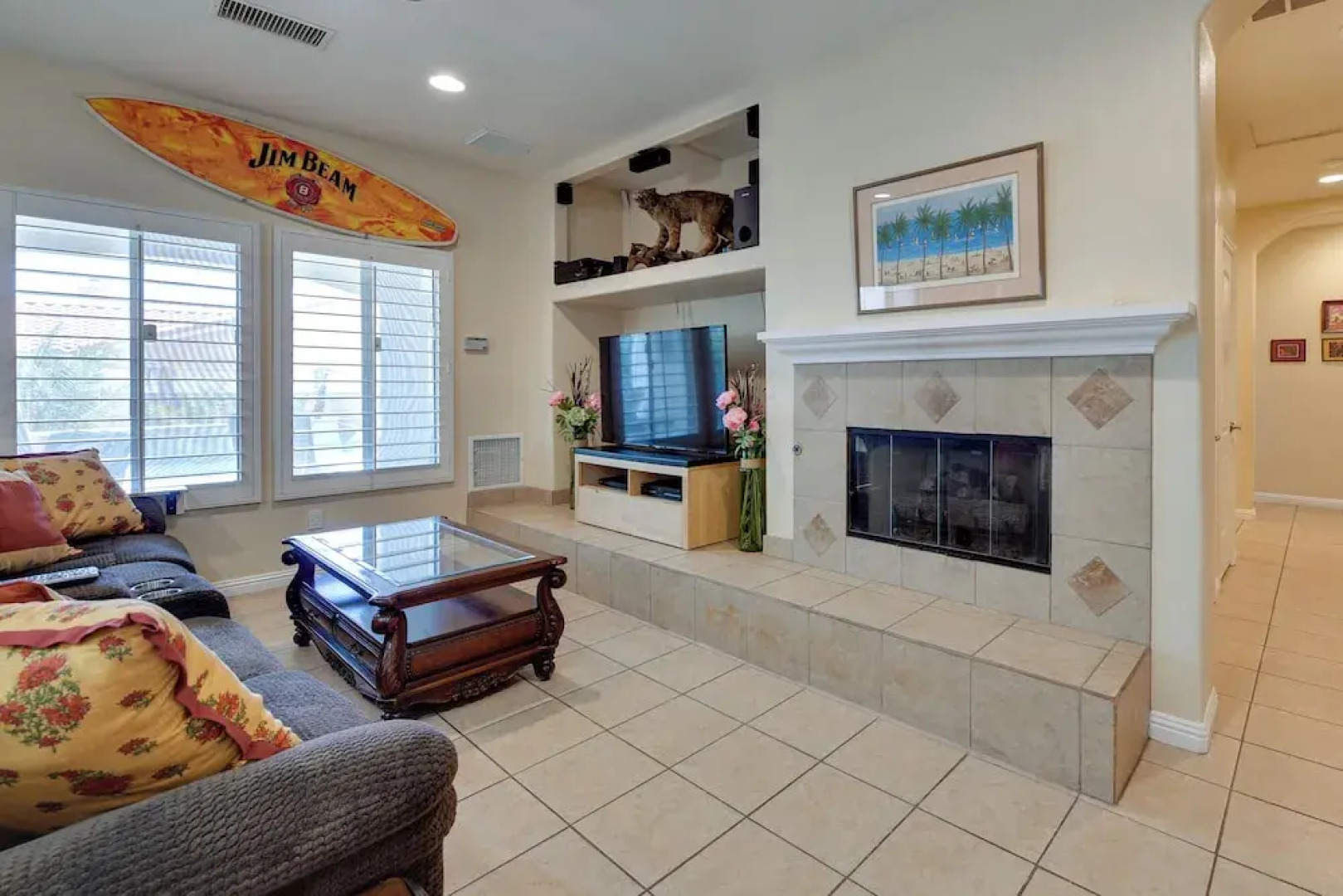 Pool, Patio & Grill: Desert Hot Springs Retreat!