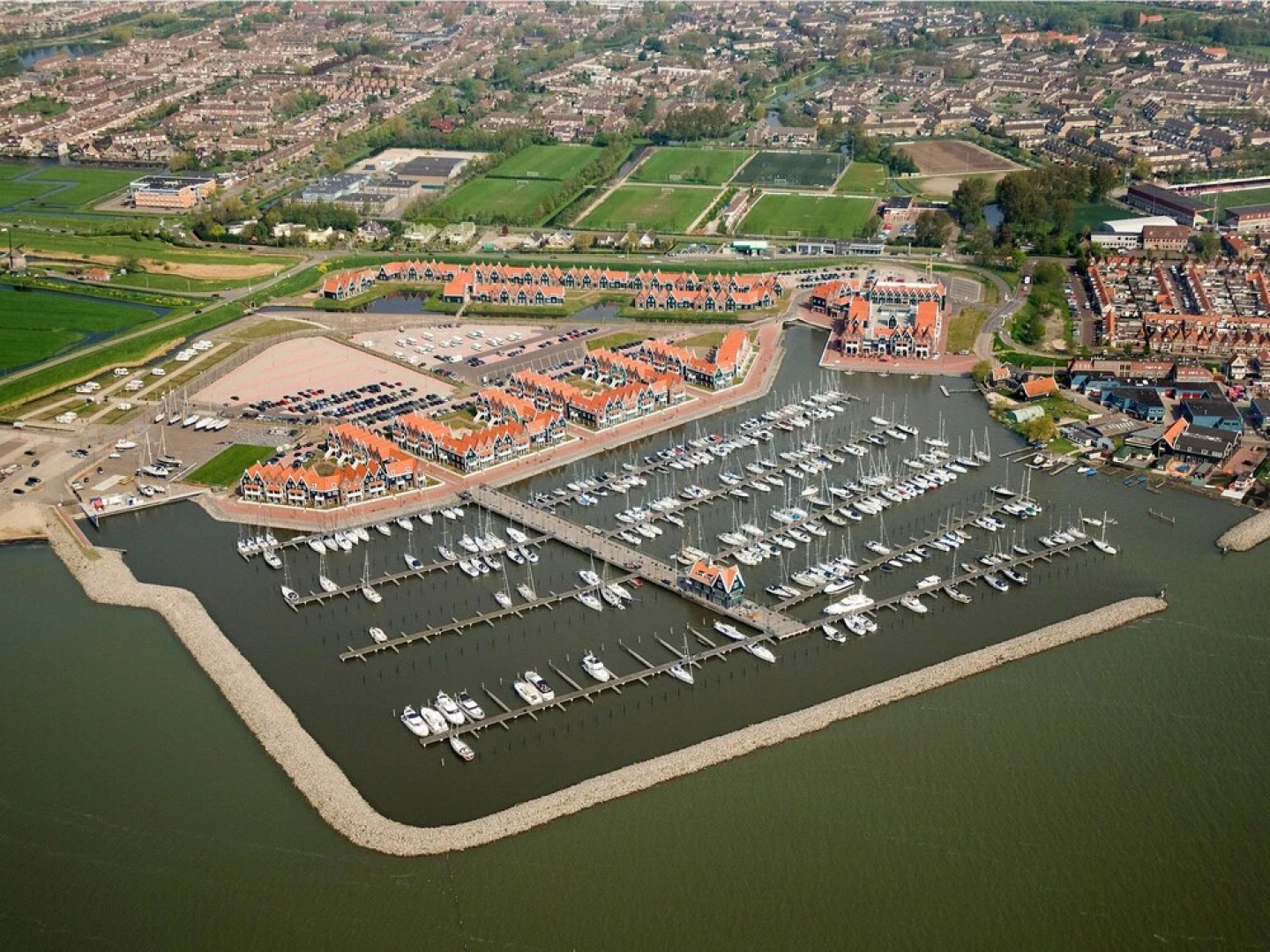 Restyled Holiday Home in Volendam Style on the Markermeer