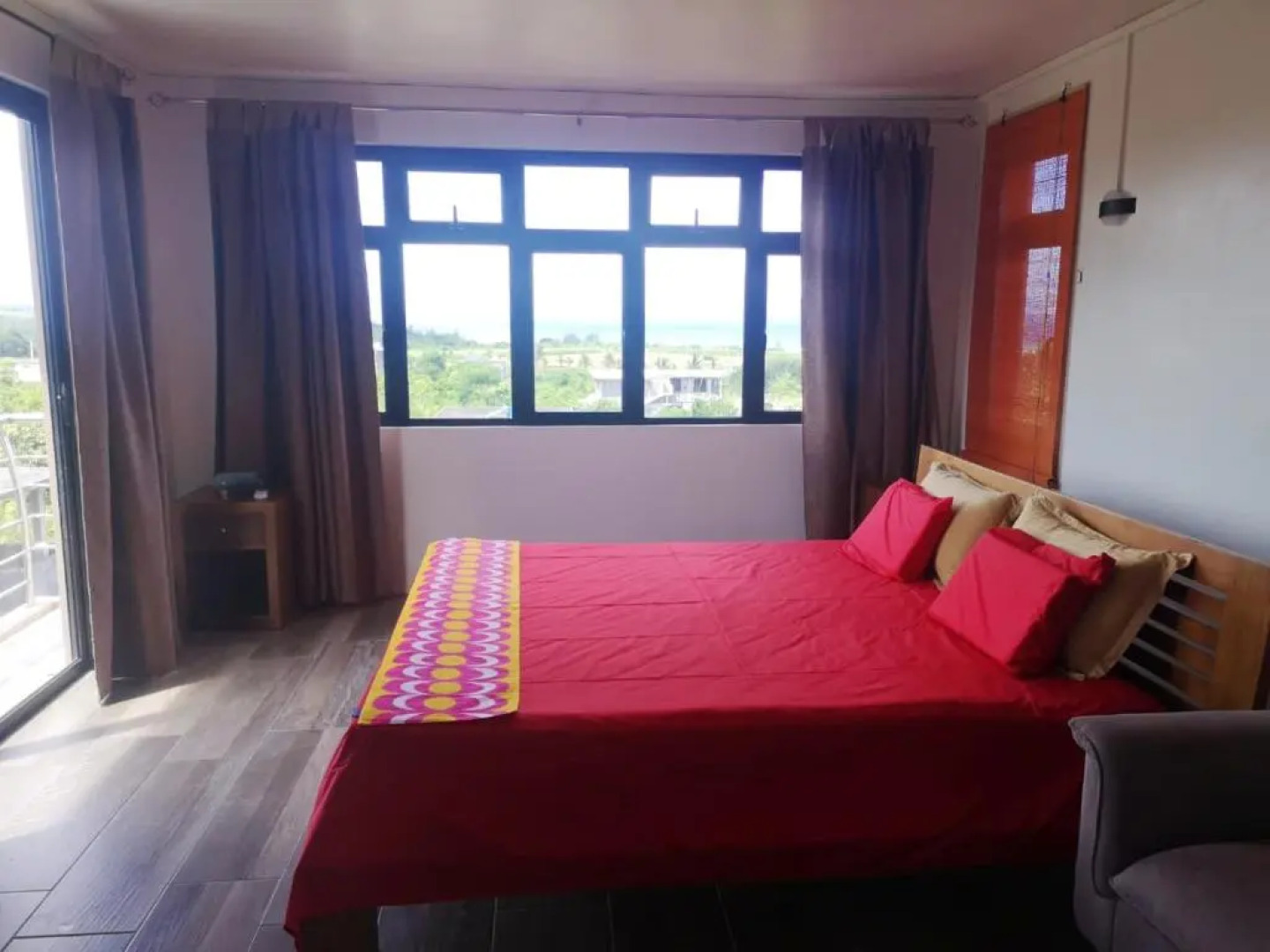 2 bedrooms villa with sea view private pool and enclosed garden at Bel Ombre 1 km away from the beach