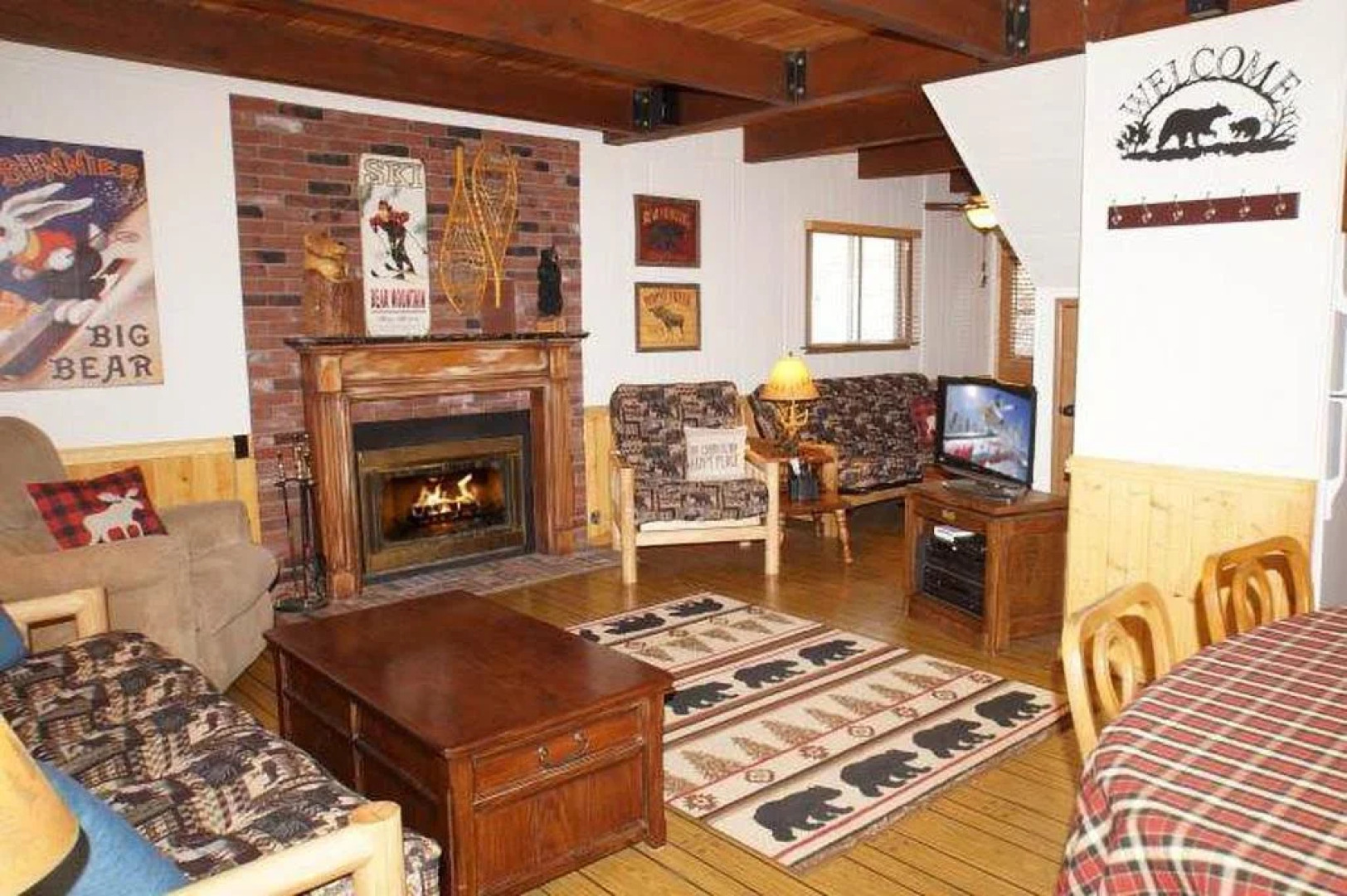 A Sleepy Bear's Hideaway