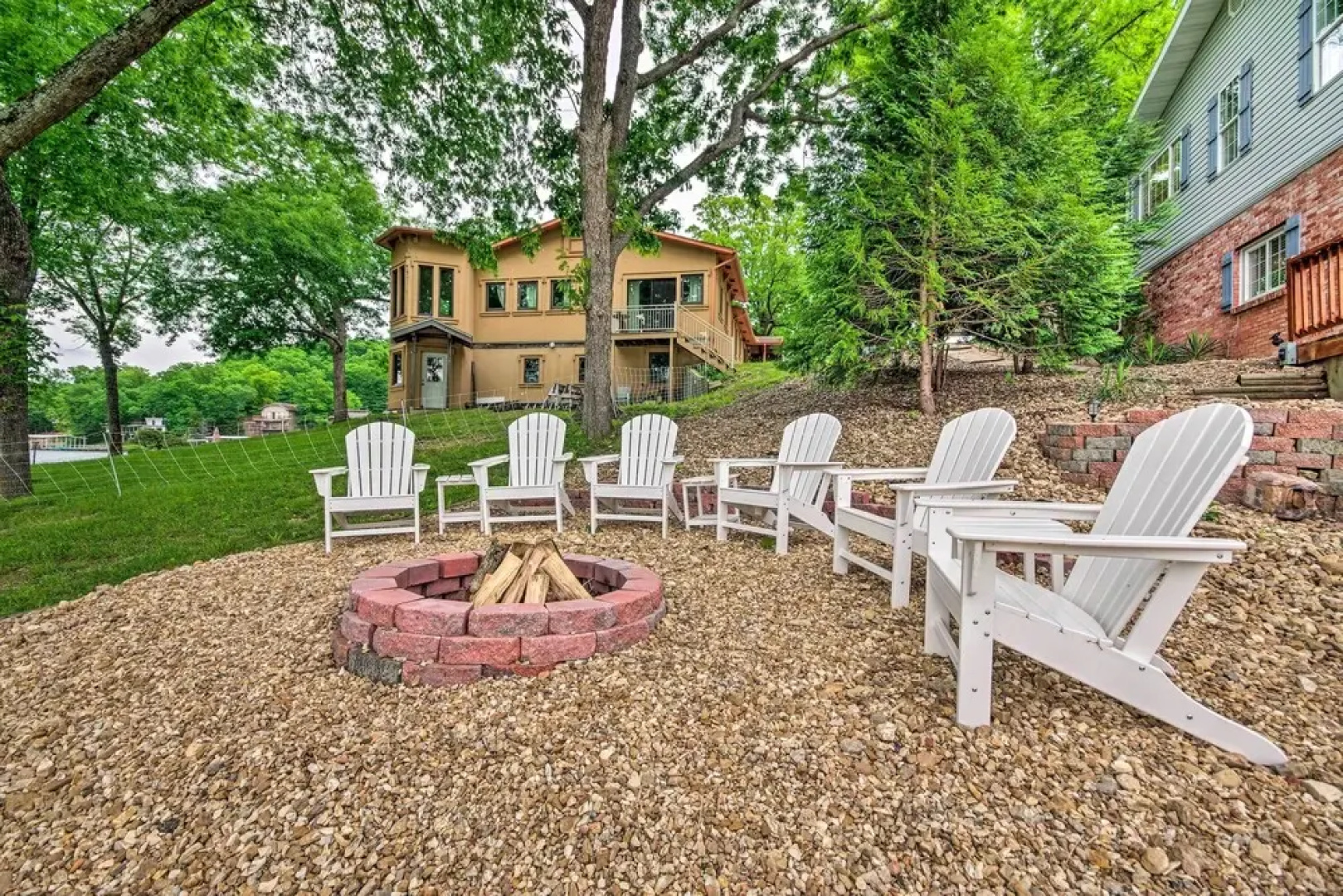 Waterfront Lake Ozark Home w/ Decks, Fire Pit