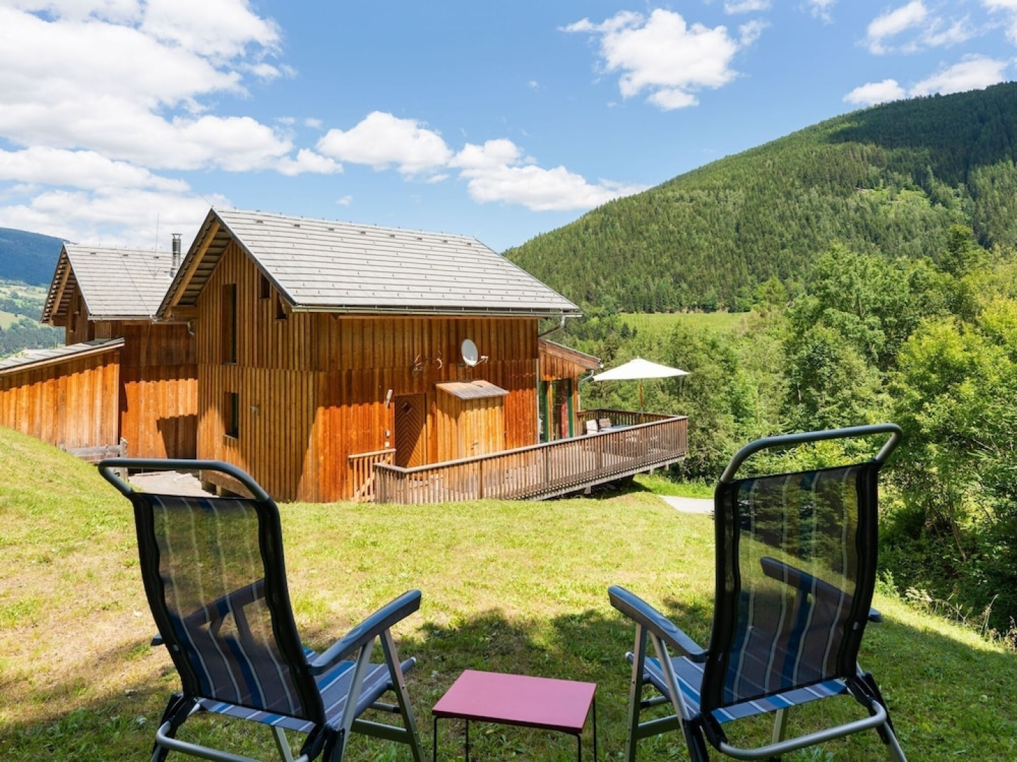Detached Wooden Chalet in Stadl an der Mur/styria Facing South With Sauna