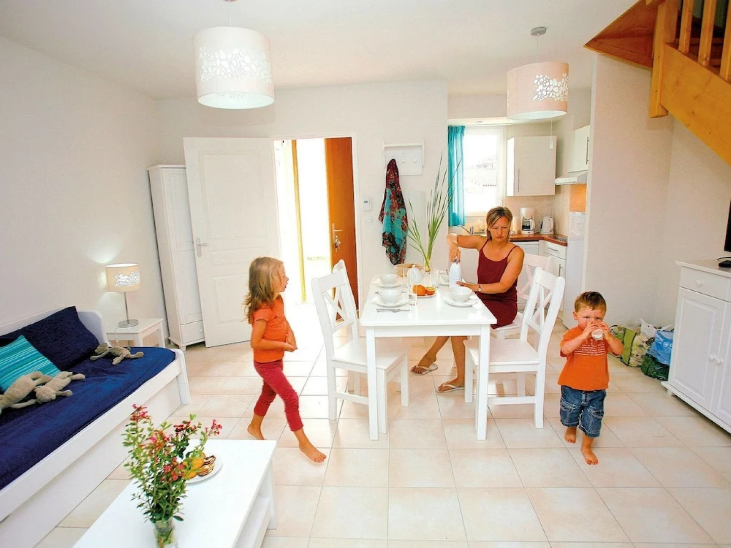 Cozy Holiday Home With a Terrace at 600 m. From the Beach