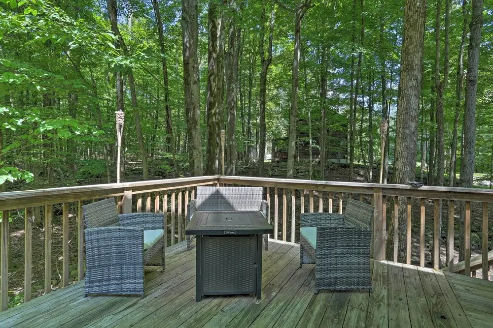 Dog-friendly Lake Ariel Resort Home w/ Deck!
