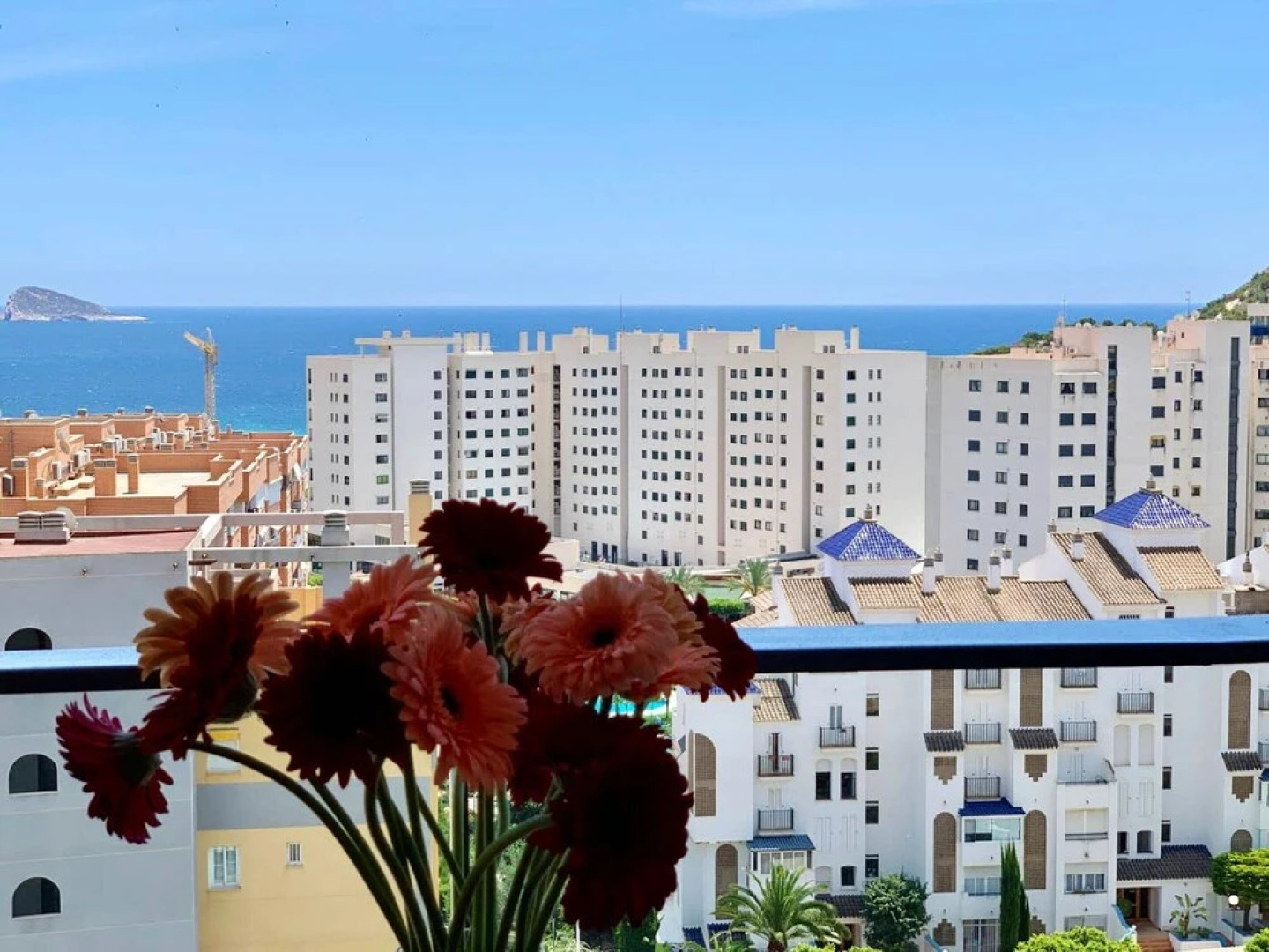 Apartment With one Bedroom in Benidorm, With Wonderful sea View, Shared Pool, Balcony