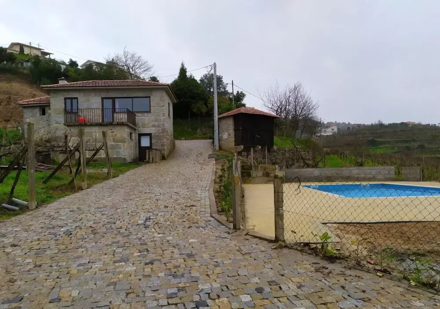 House with One Bedroom in Fornos, with Wonderful Mountain View, Shared Pool, Furnished Balcony