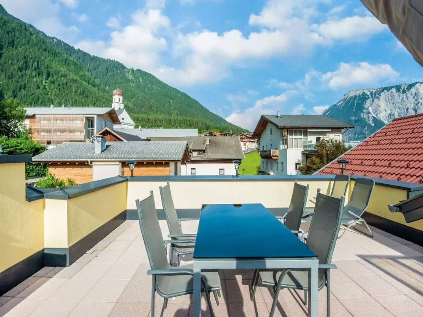 Apartment in Sautens With a Roof Terrace and Barbecue