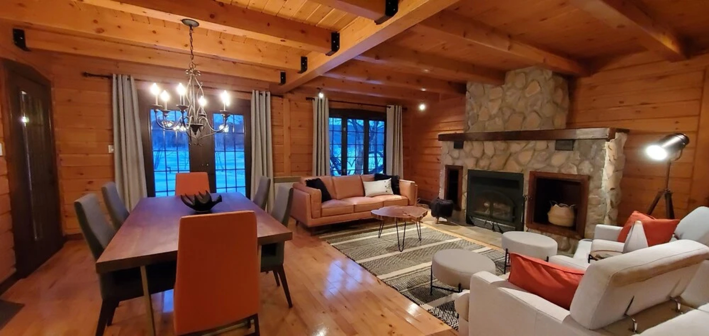 Chalet Grandes-piles St-maurice, Quai Privé