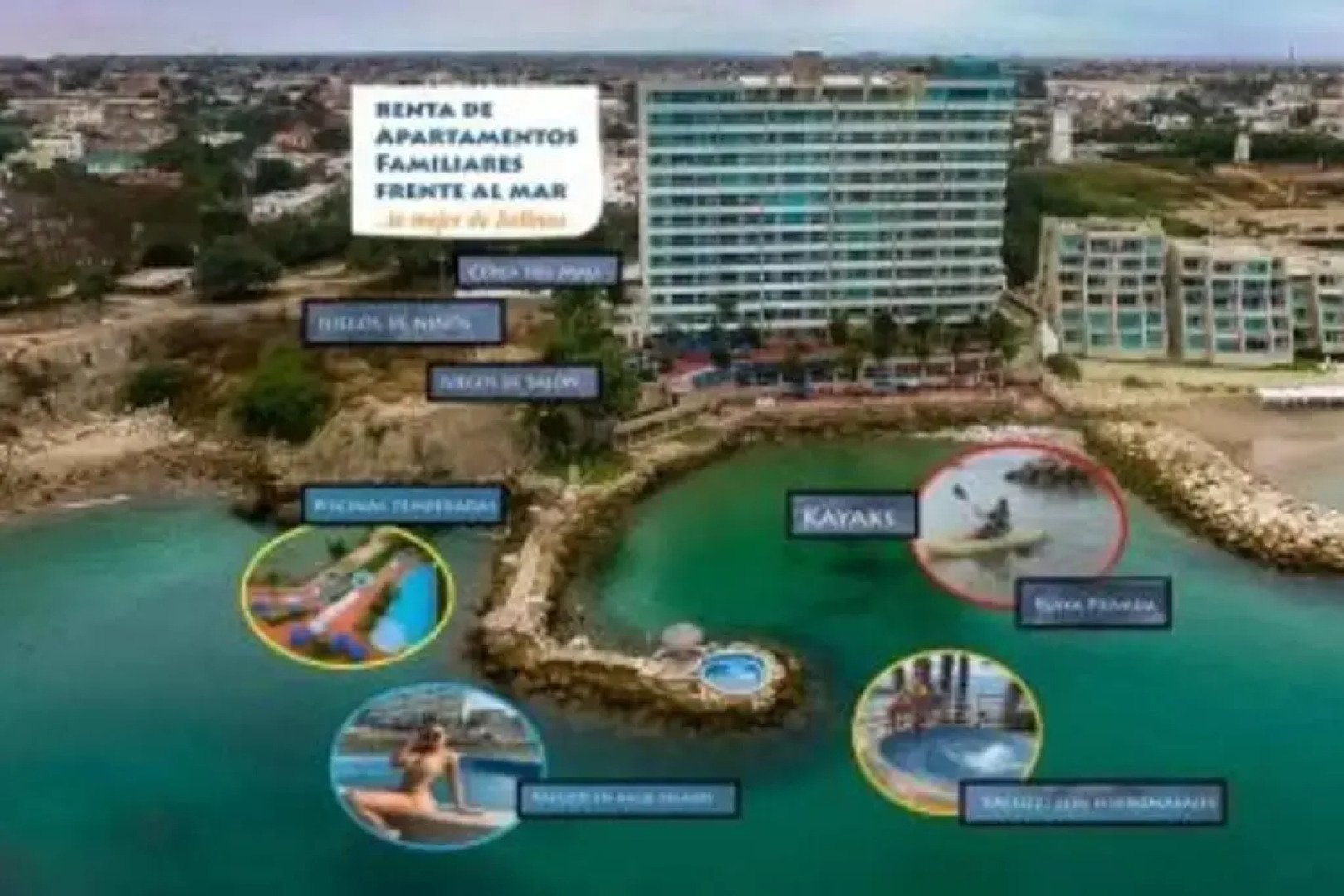 Ecusuites Salinas Resort 7F Departamento Piscina