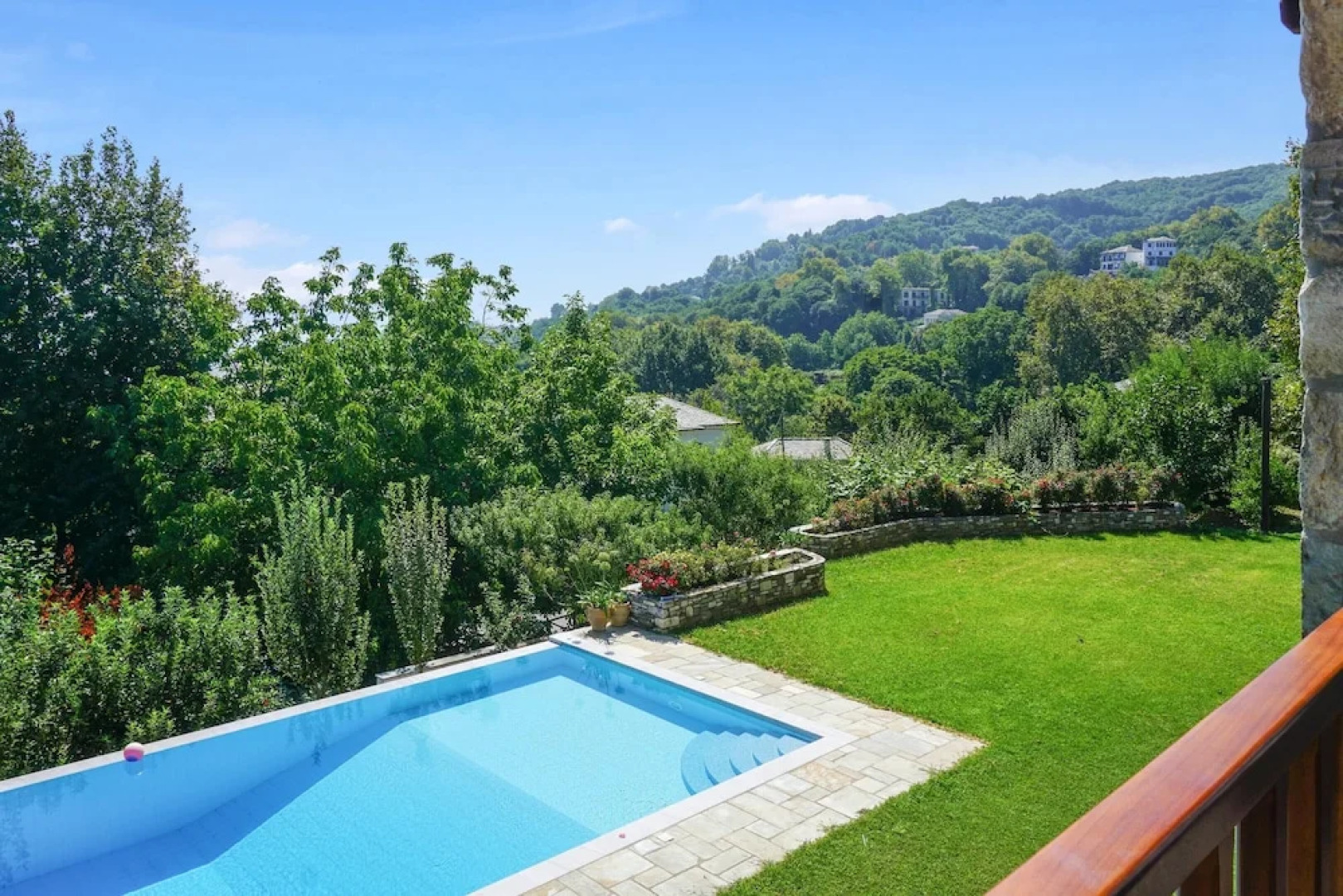 Villa With 5 Bedrooms in , With Wonderful sea View, Private Pool, Encl