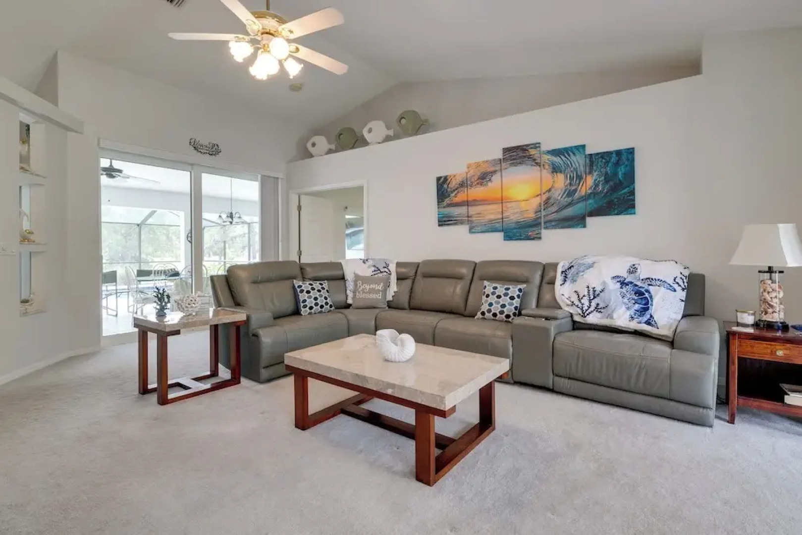 Spring Hill Home - Pool, Grill & Golf Course Views