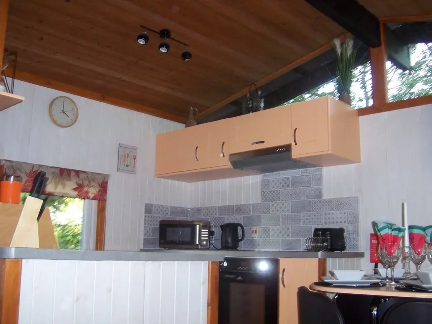 Honeysuckle Lodge set in a Beautiful 24 acre Woodland Holiday Park