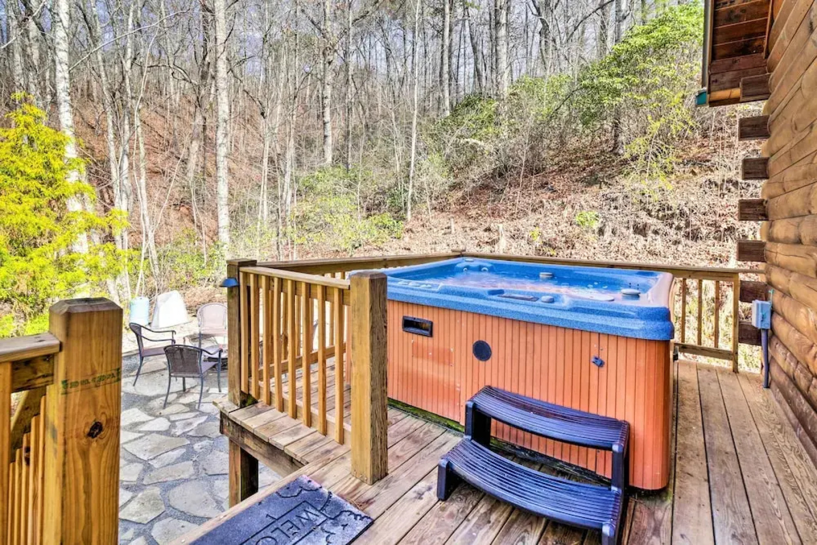 Smoky Mountain Cabin Rental w/ Hot Tub + Fire Pit!