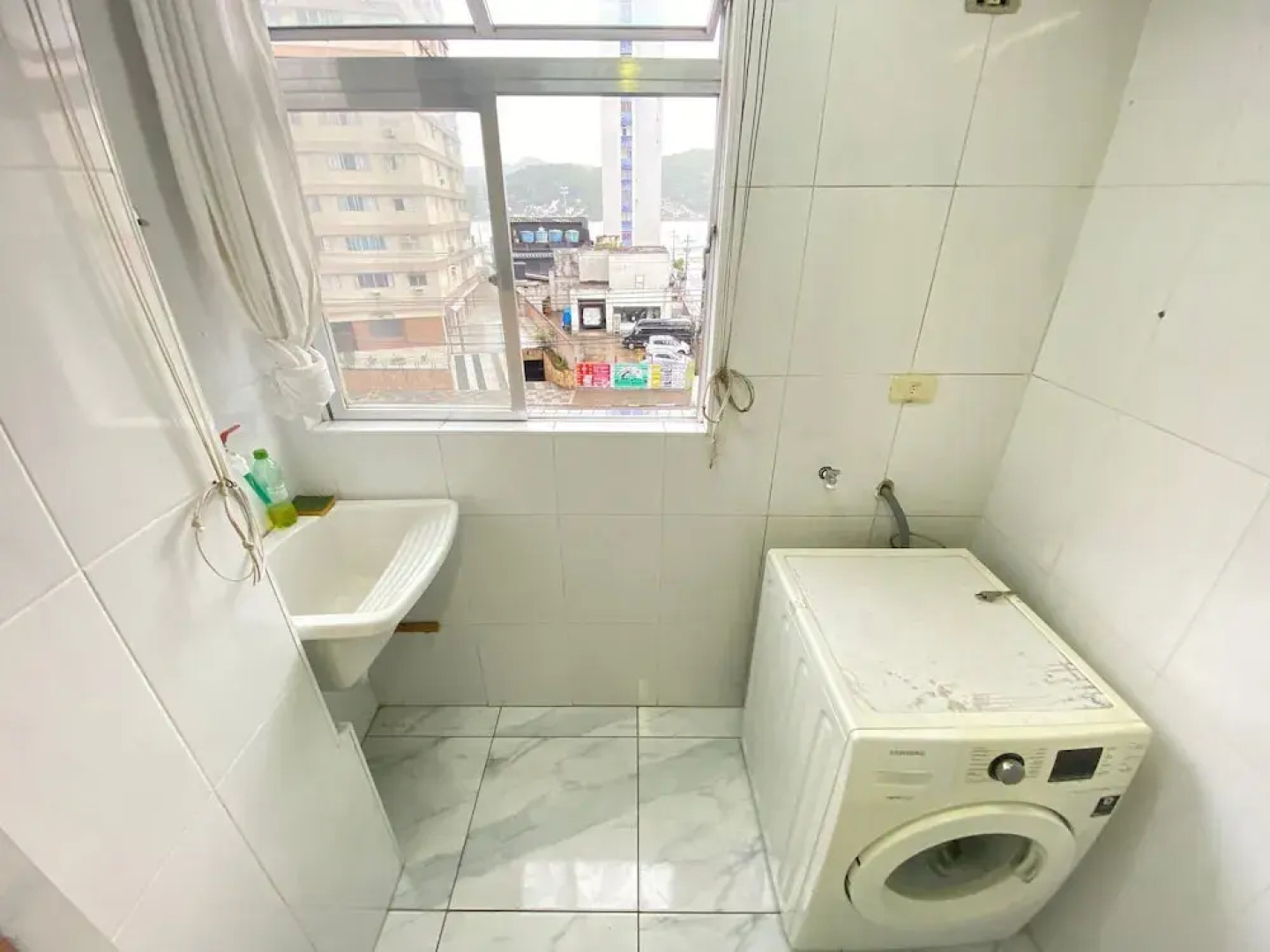 Pé na Areia Praia do Gonzaguinha