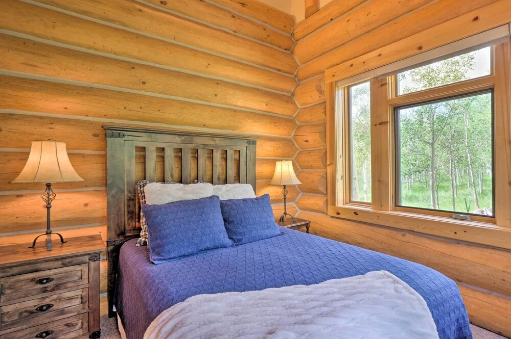 22str-00506 Fairplay Log Cabin: 26 Mi to Breck!