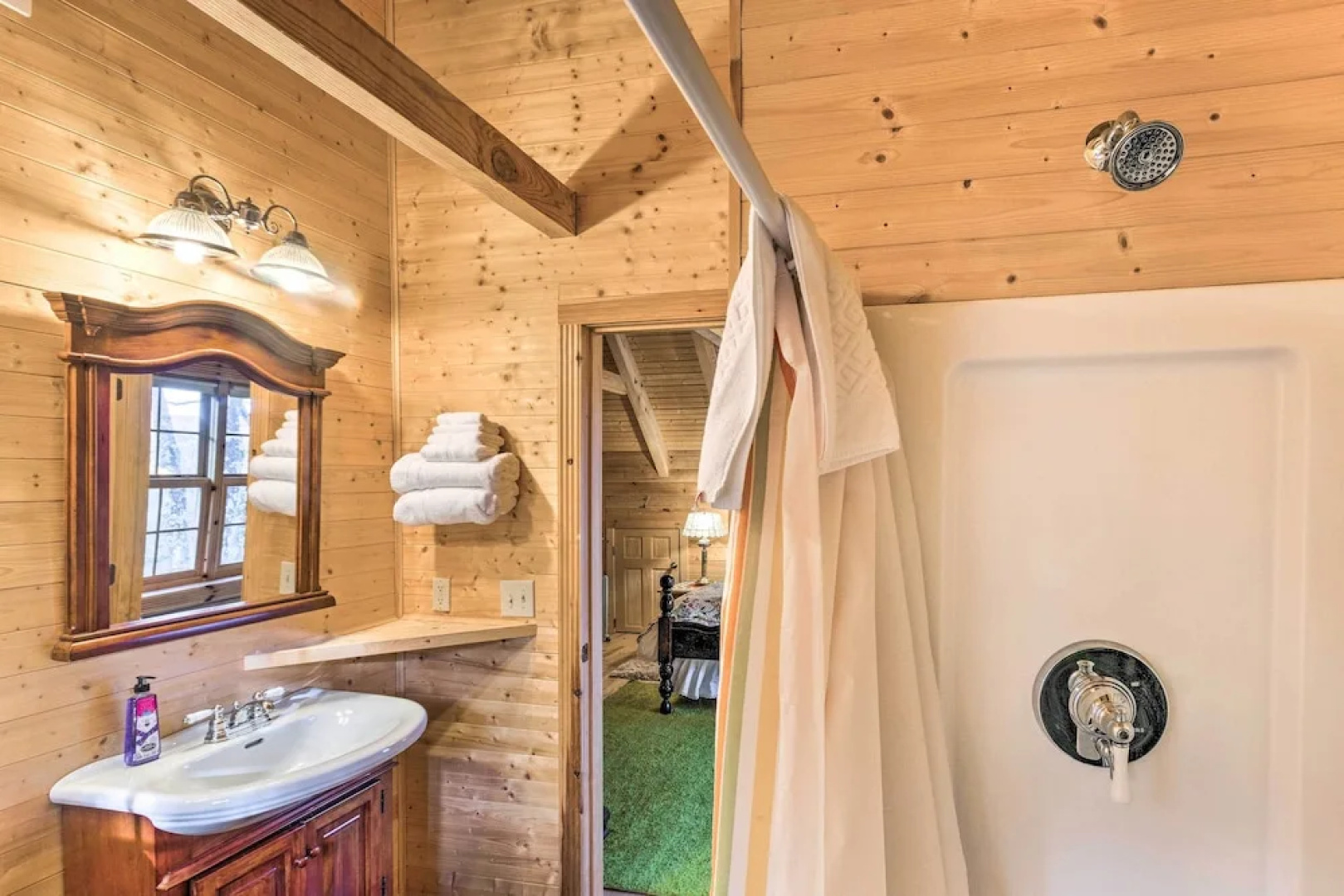 Wraparound Deck: Linville Mountain Cabin