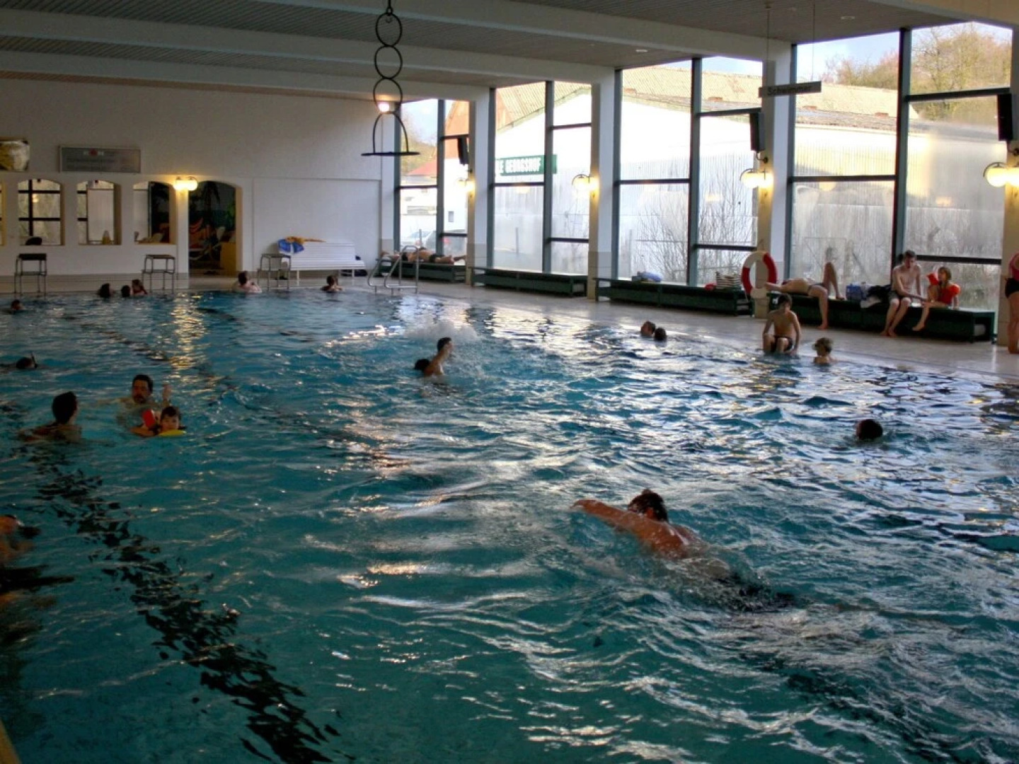 Bungalow im Feriendorf Uslar mit Gartenterrasse