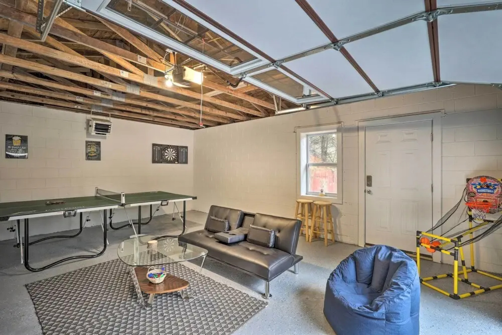 Hot Tub & Fire Pit at Luxe Blue Ridge Bungalow