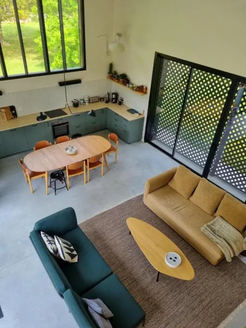 La Maison dans l'Airial, maison d'architecte en pleine nature