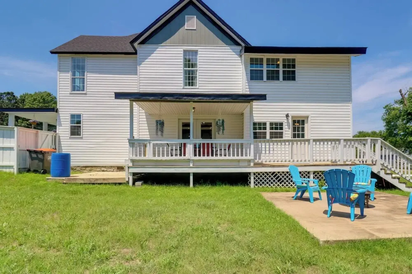 Spacious Yard, Games & Fire Pit: Grove Home Rental