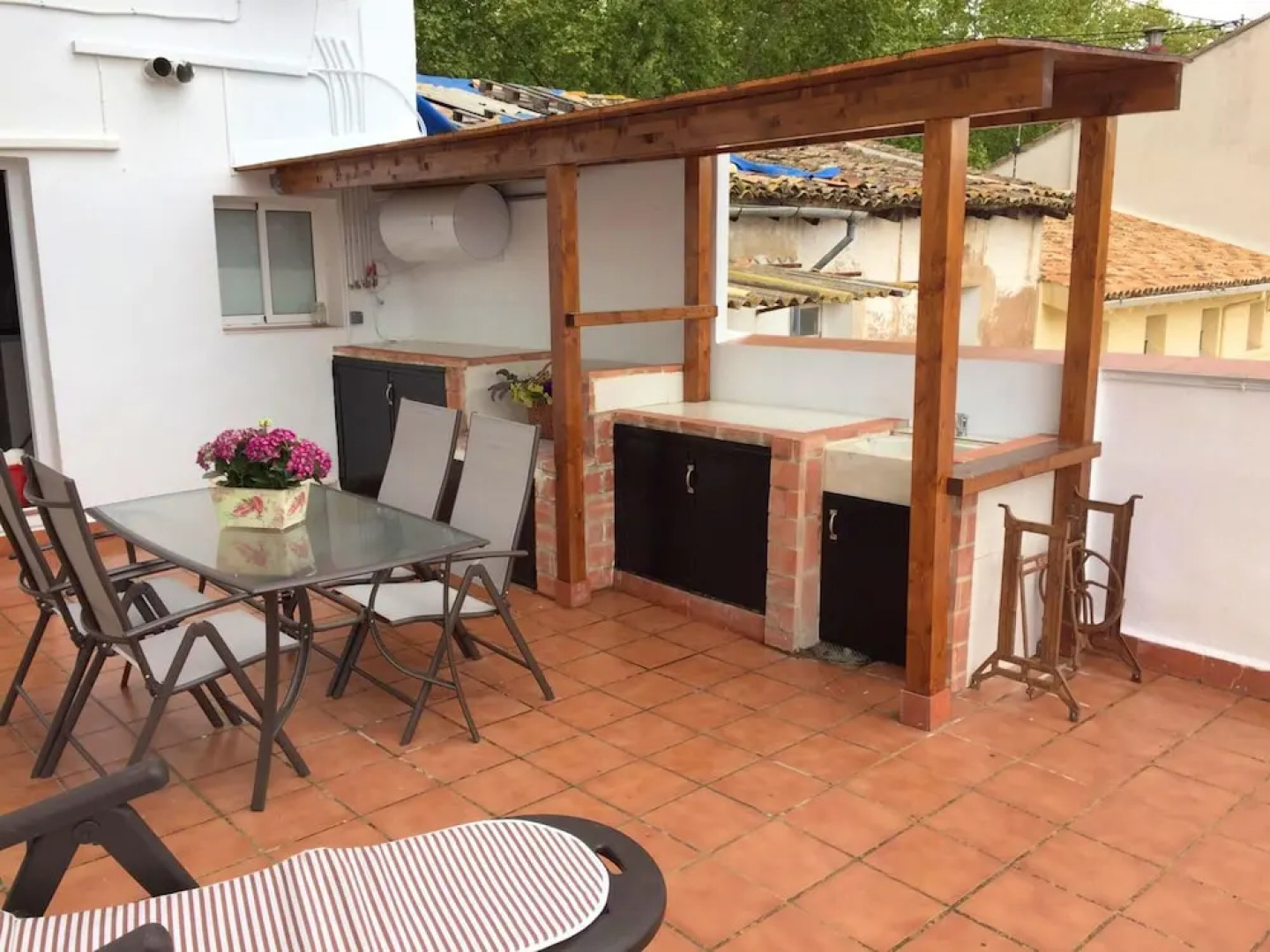Bungalow With 2 Bedrooms in Xàtiva, With Wonderful City View, Furnished Terrace and Wifi Near the Beach