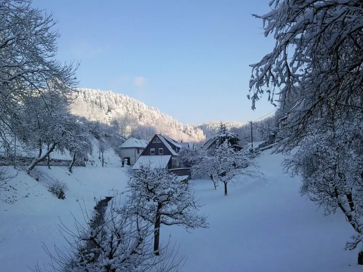 Quaint Farmhouse in Langenbach near Lake